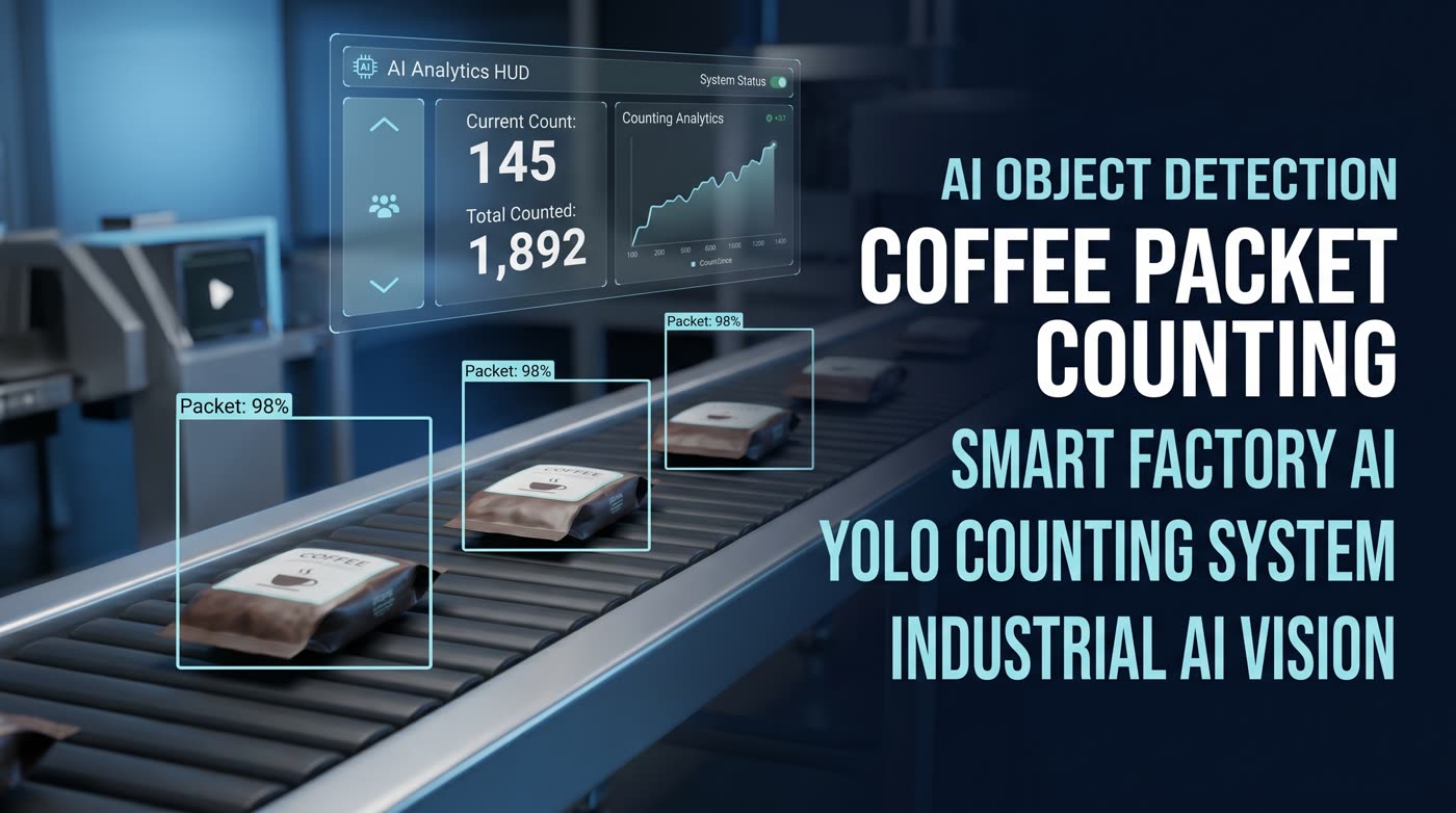 Coffee packets counting